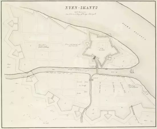 Карты и планы Санкт-Петербурга -  план Ниена 1644 года (2).webp