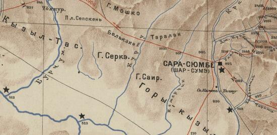 Карта Монгольского Алтай в истоках Иртыша и Кобдо 1911 год - screenshot_3964.jpg