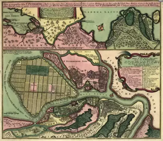 Карты и планы Санкт-Петербурга -  на Неве 1703 год.webp