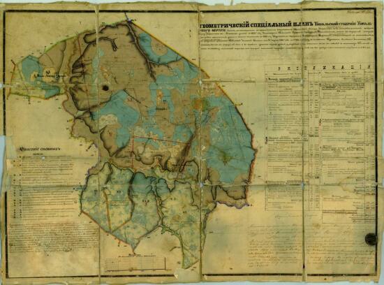 План земель Корнильевых Тобольской губернии Тобольского округа 1861 года - screenshot_4056.jpg