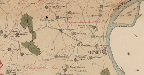 Карта Тетюшского уезда Казанской губернии 1911 года - screenshot_4104.jpg