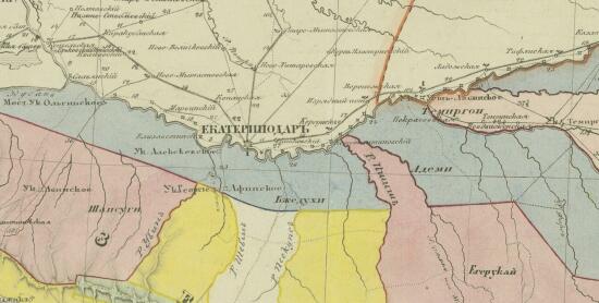 Карта Западного Кавказа с показанием процесса его колонизации в 1860–1864 гг. - screenshot_4126.jpg