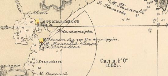 Временная карта Восточного берега полуострова Камчатки 1902 года - screenshot_4207.jpg