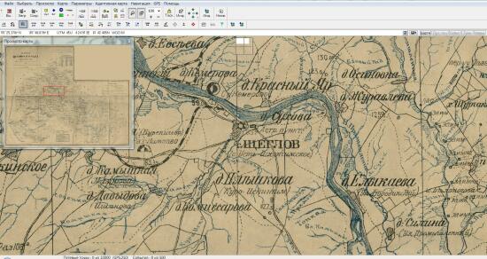 Карта Щегловского уезда Томской губернии 1919 года - screenshot_4320.jpg