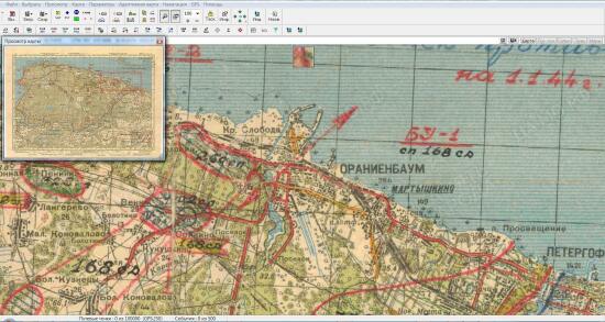 Карта положения войск на Органиенбаумском плацдарме 1 января 1944 года - screenshot_4559.jpg