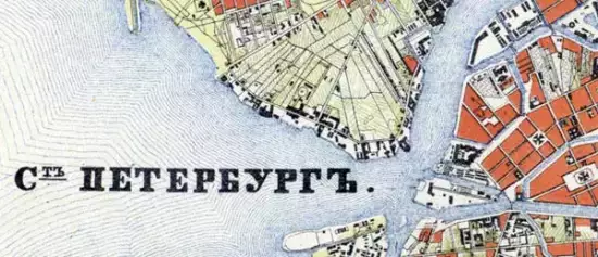 Одноверстовая карта западного пограничного пространства - S.Peterburg_1-42000.webp