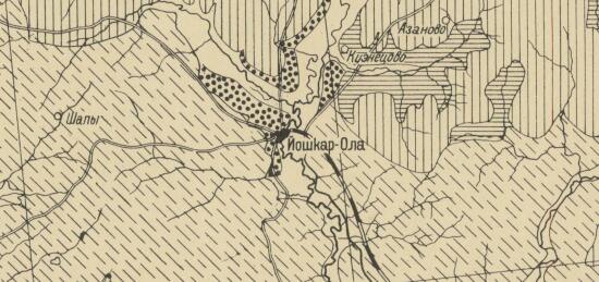 Геологическая карта четвертичных отложений юго-восточной части Горьковской области, МАССР и ЧАССР 1940 года - screenshot_4965.jpg