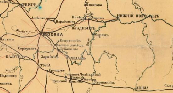 Карта таможенных учреждений и путей сообщения России за 1880 года - screenshot_5418.jpg