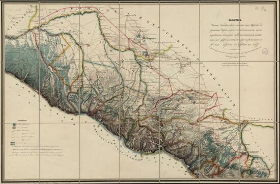 Карта части Кавказской линии 1837 года - screenshot_5494.jpg