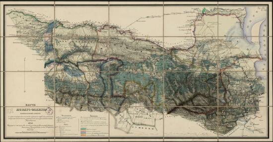 Карта левого фланга Кавказской линии 1840 года - screenshot_5508.jpg