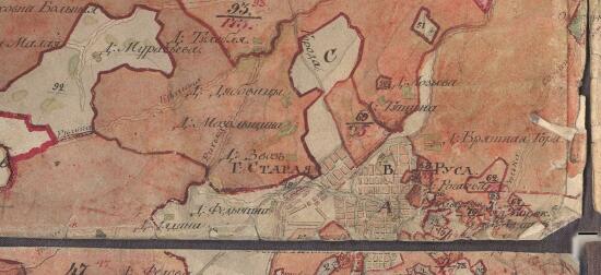 Топографическая карта Старорусского уезда Новгородской губернии 1820 года - screenshot_5717.jpg