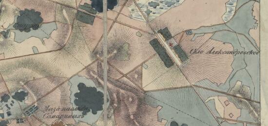 План местоположения между Красным Селом и мызою Ропшею в 1824 году - screenshot_5895.jpg