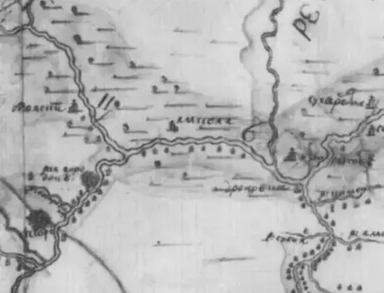 Карта Бибикова 1749год. - .webp