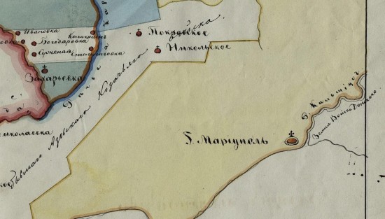 Карта границ Александровского и Мариупольского уездов 1868-1876 гг. - screenshot_6153.jpg