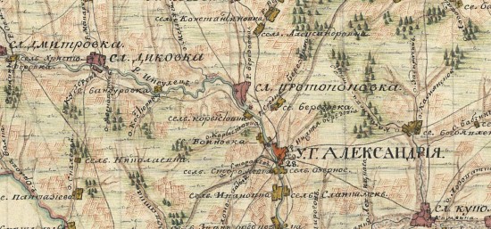 Статистическая карта Александрийского уезда Херсонской губернии 1806 года - screenshot_6221.jpg