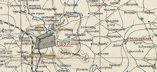 Административная карта Шуйского уезда Иваново-Вознесенской губернии 1924 года - screenshot_6255.jpg