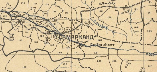 Схематическая поволостная карта Узбекской ССР и Таджикской АССР 1926 года - screenshot_6261.jpg
