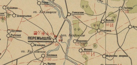 Схематическая экономическая карта Перемышленского района Московской области 1932 года - screenshot_6291.jpg