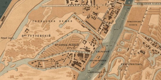 Карта устья реки Большой Невы 1887 года - screenshot_6371.jpg