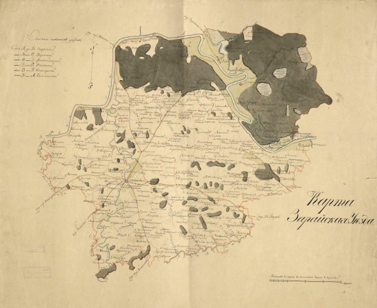 Карта Зарайского уезда Рязанской губернии 1780 года - screenshot_6380.jpg