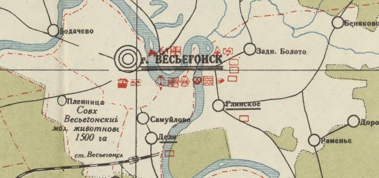 Схематическая экономическая карта Весьегонского района Московской области 1931 года - screenshot_6478.jpg