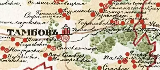 Карта Тамбовской губернии 1843 -  губерня 1843 г (Копировать) (2).webp