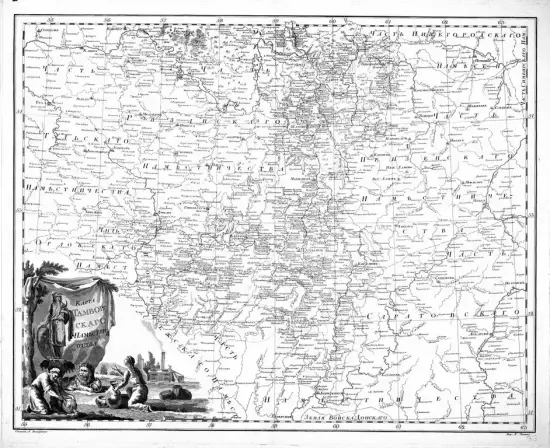 Карта Тамбовского Наместничества 1792 -  губерня 1792 г (Копировать).webp