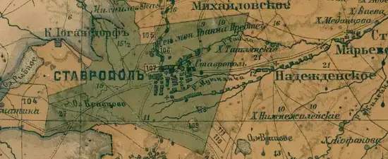 Карта Ставропольской губернии 1896 год -  (9) (Копировать) (2).webp