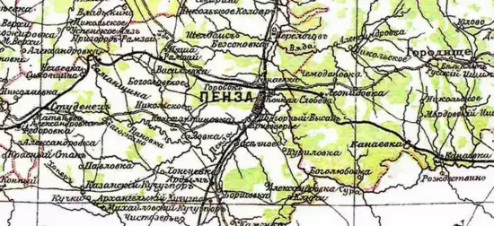 Карта Пензенской губернии XIX -  губерния_XIX (Копировать) (2).webp