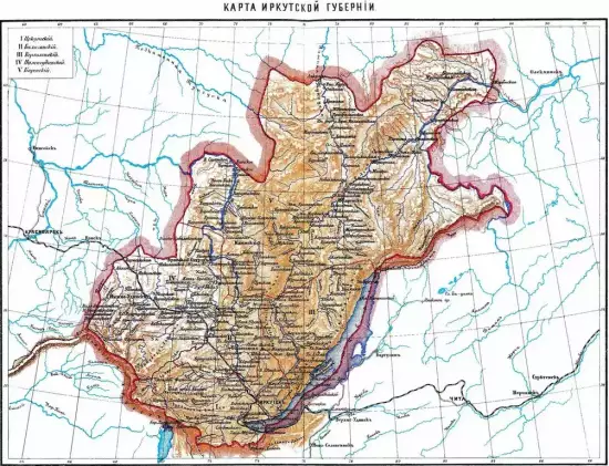Карта Иркутской губернии XIX -  губерния_XIX (Копировать).webp