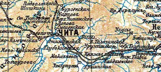 Карта Забайкальской области 1907 -  Забайкальской области 1907 (Копировать) (2).webp