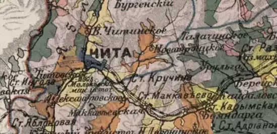 Карта земель Нерчинского округа 1914 -  земель Нерчинского округа_1914 (Копировать).webp