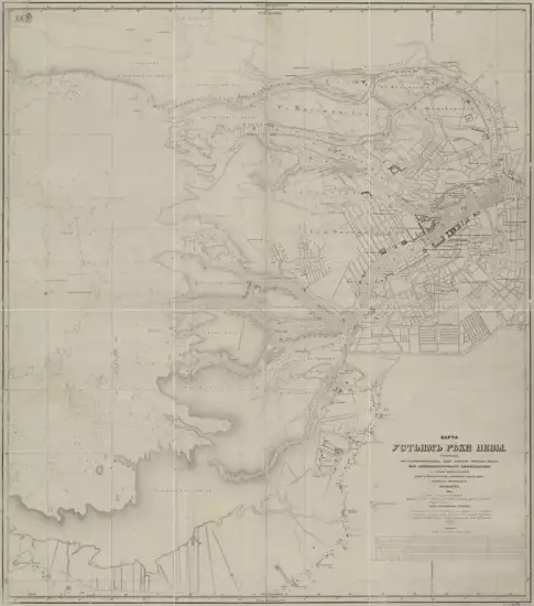 Карта Устья реки Невы 1834 -  устья Невы_1834 (Копировать).webp
