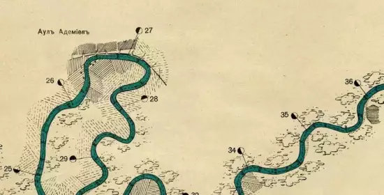 Карты притоков реки Кубани 1912 года -  притоков реки Кубани 1912 года (2).webp