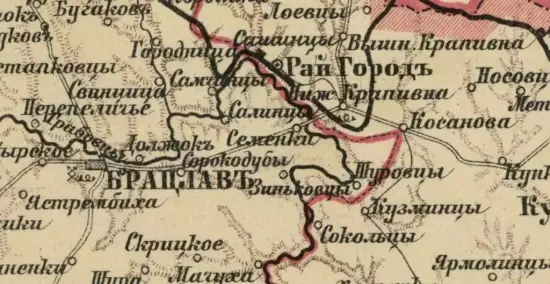 Карта Подольской губернии 15 верст -  Подольской губернии 15 верст (1).webp