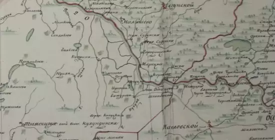 Карта Барнаульского округа 1826 года -  Барнаульского округа 1826 года (3).webp