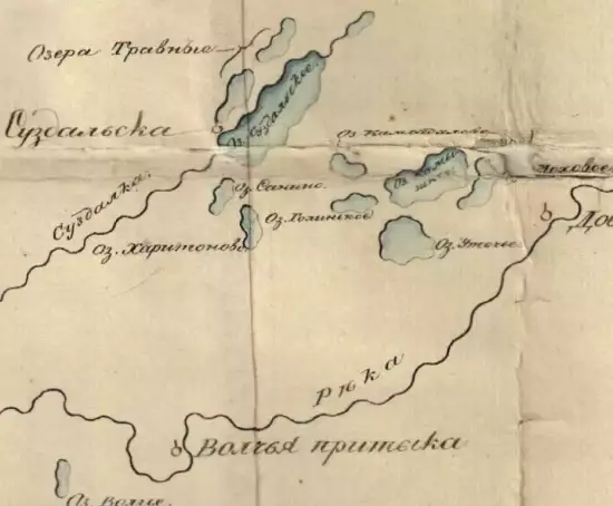 Карта Карасукской волости 1842 года -  Карасукской волости 1842 года (1).webp