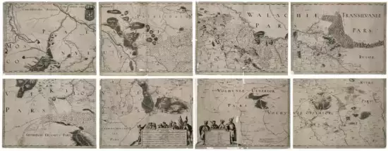 Специальная карта Украины 1650 года, Боплан -  карта Украины 1650 года, Боплан (2).webp
