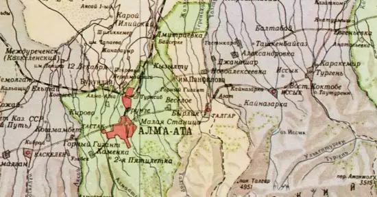 Административная карта Алма-Атинской области 1956 года -  карта Алма-Атинской области 1956 года (2).webp