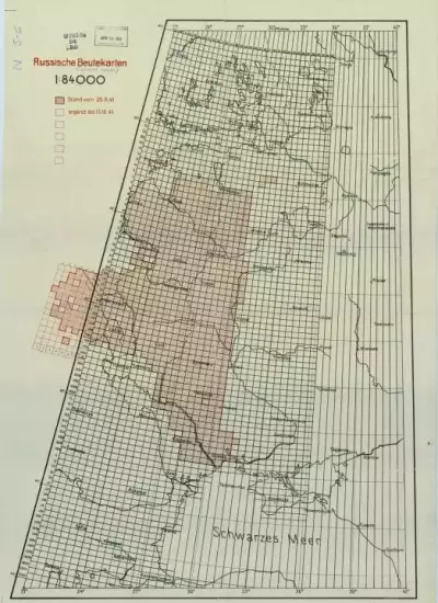 Двухверстовая карта западного пограничного пространства -  лист 2-х верстовой карты западного пограничного пространства.webp