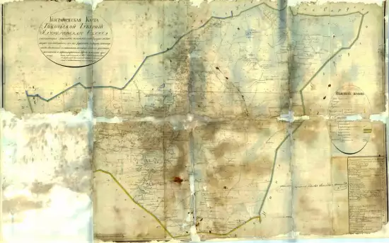 Карта Ялуторовского округа Тобольской губернии 1824 года -  Ялуторовского округа Тобольской губернии 1824 года (2).webp