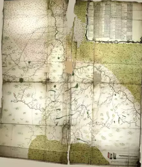 Карта Сосновской земской конторы 1771 года -  Сосновской земской конторы 1771 года  (2).webp