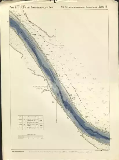 План реки Иртыша от г. Семипалатинска до г. Омска 1908 год -  13.webp