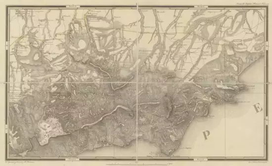 Карта южного Крыма П. И. Кеппена 1836 года -  южного Крыма П. И. Кеппена 1836 года (4).webp