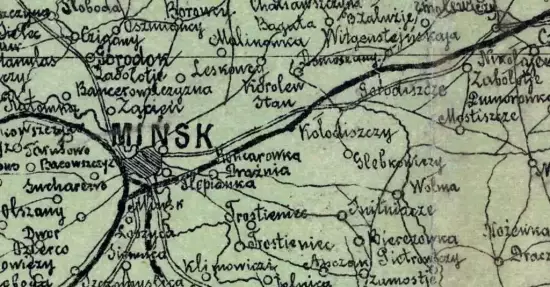 Карта Земли Минской 1910 года -  Земли Минской 1910 года (1).webp