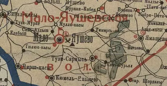 Карта Чувашской АССР 1926 года 4 версты -  Чувашской АССР 1926 года 4 версты (1).webp