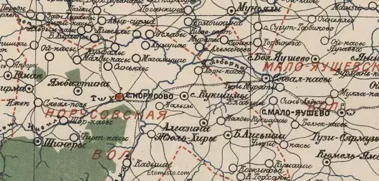 Карта Автономной Чувашской области 1923 года -  Автономной Чувашской области 1923 года (2).webp