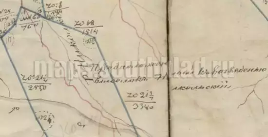 Карта Илецкого района 1862 года 4 версты - screenshot_2736.webp