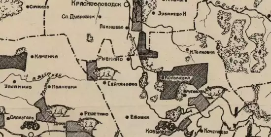 Карта Мордовской автономной области Средне-Волжского края - screenshot_2822.webp