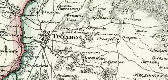 Семитопографическая Карта царства Польского 1820 года - screenshot_2884.webp